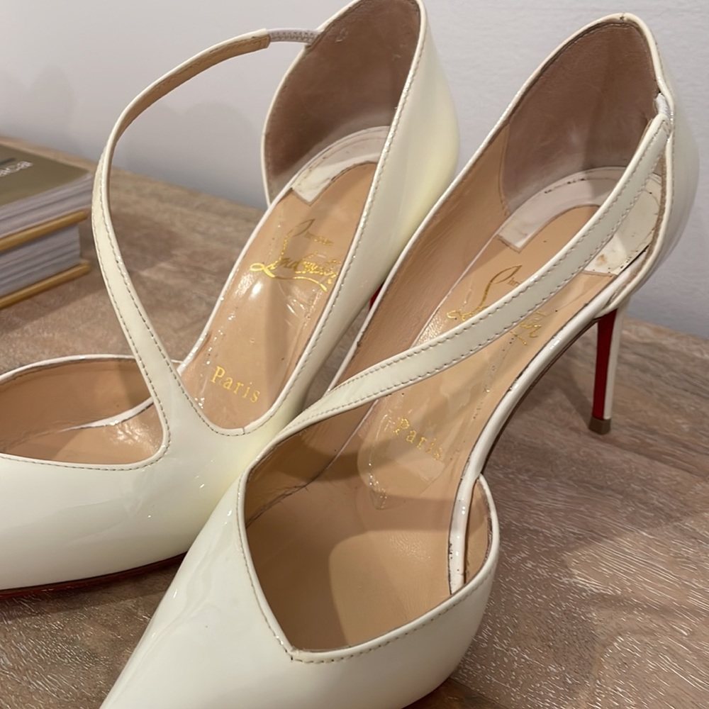 Christian Louboutin - white pumps - size 37 used once - Picture 13 of 13